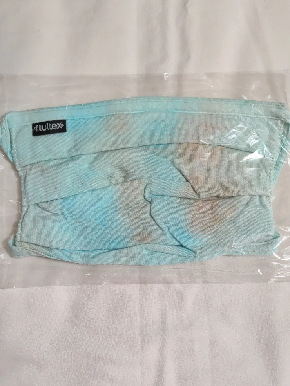 NWOT (002) Tultex Unisex Assorted Tie-Dye Face Masks Multi 8 Pack